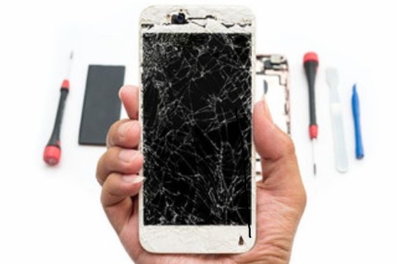 液晶の修理は最短20分程度で完了